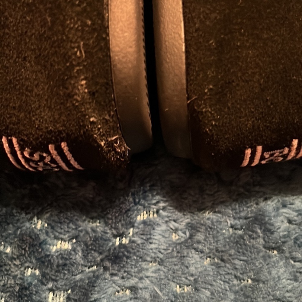 Bobs black lace up suede ankle boots! - Picture 4 of 10